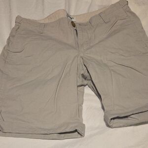 Old Navy Light Beige Flat Front Men's Shorts